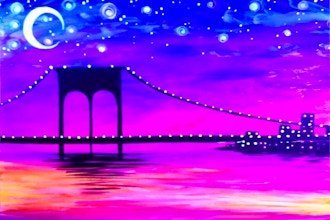 Paint Nite: Brooklyn Glow